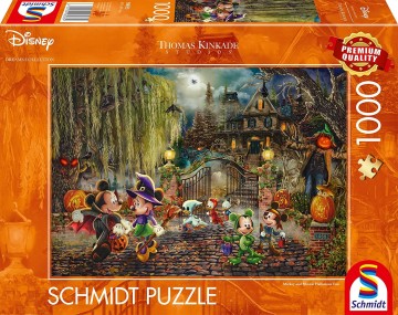 Schmidt - Mickey and Minnie Halloween Fun - 1000 Stukjes 2