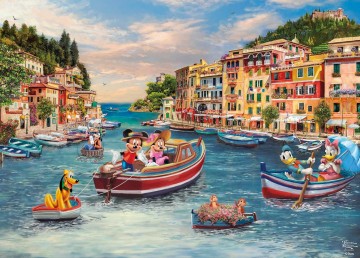 Ceaco - Mickey and Minnie in Italy - 1000 Stukjes