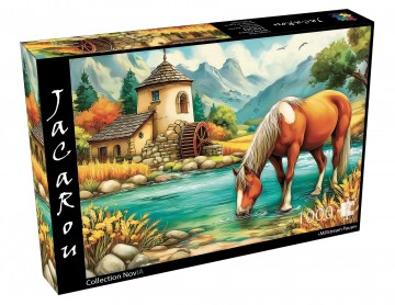 JaCaRou Puzzle - Millstream Pause - 1000 Stukjes 2