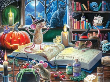 RoseArt - Mischievous Mice - 500 Stukjes