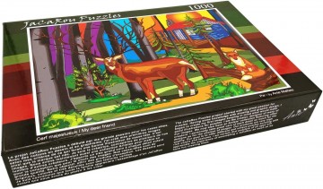 JaCaRou Puzzles - My Deer Friend - 1000 Stukjes 2
