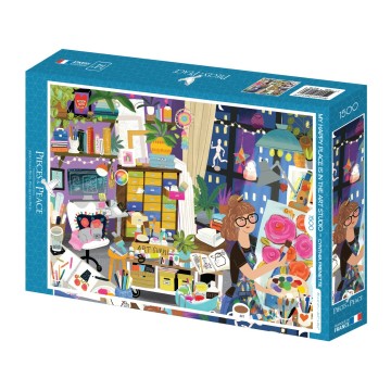 Pieces & Peace - My Happy Place is in the Art Studio - 1000 Stukjes 2