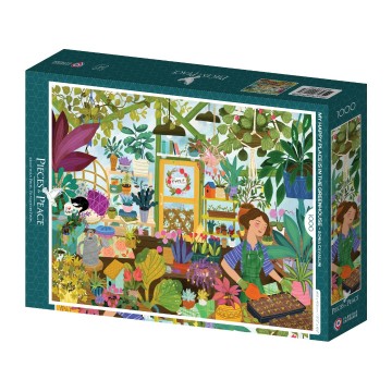 Pieces & Peace - My Happy Place is in the Greenhouse - 1000 Stukjes 2