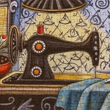 Delfy Puzzle - My Sewing Studio - 1000 Stukjes 3