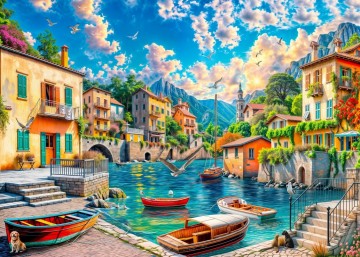 Grafika - Le Village de Vacances - 1000 Stukjes