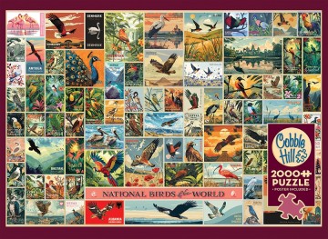 Cobble Hill - National Birds of the World - 2000 Stukjes 3