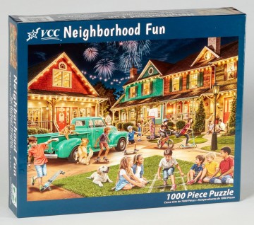 Vermont Christmas Company - Neighborhood Fun - 1000 Stukjes 2