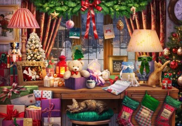 Bluebird Puzzle - Night Before Christmas - 1000 Stukjes