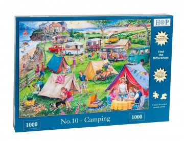 The House of Puzzles - No. 10 Camping - 1000 Stukjes 3