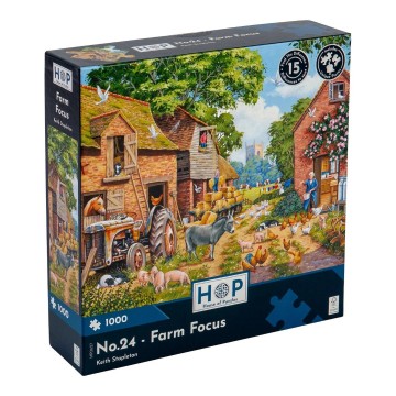 The House of Puzzles - No. 24 Farm Focus - 1000 Stukjes 2
