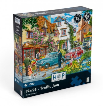The House of Puzzles - No. 25 Traffic Jam - 1000 Stukjes 2