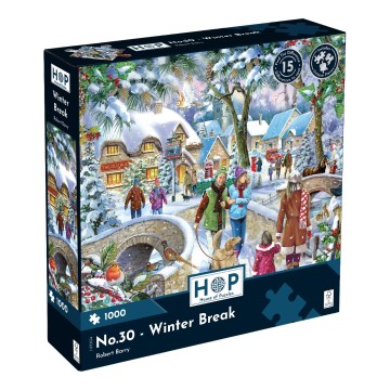 The House of Puzzles - No. 30 Winter Break - 1000 Stukjes 2