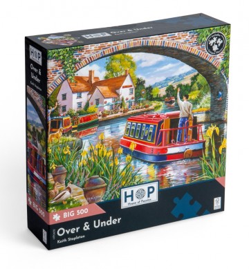 The House of Puzzles - Over & Under - 500 XL Stukjes 2