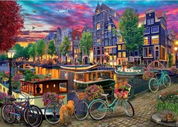 Dino - Painted Amsterdam - 2000 Stukjes