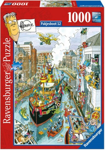 Ravensburger - Fleroux Pakjesboot 12 - 1000 Stukjes