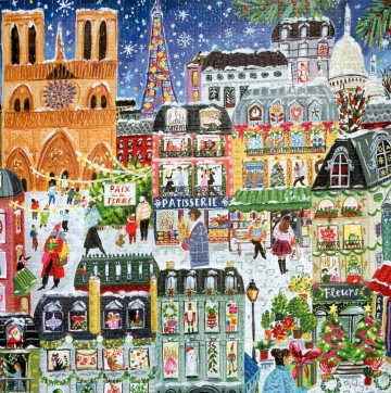 EeBoo - Paris Christmas - 1000 Stukjes