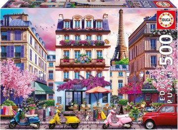 Educa - Paris Shopping District - 500 Stukjes 2