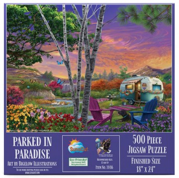 SunsOut - Parked in Paradise - 500 Stukjes 3