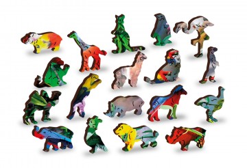 Wooden.City - Parrot Island - 600 Stukjes 3