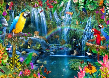 Bluebird Puzzle - Parrot Tropics - 1000 Stukjes