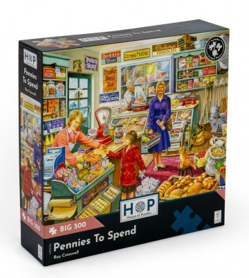 The House of Puzzles - Pennies to Spend - 500 XL Stukjes 2