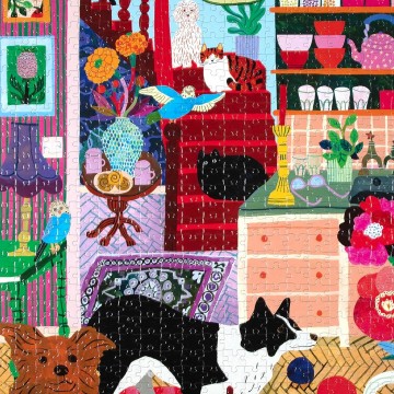 EeBoo - Pets in the Kitchen - 1000 Stukjes 4