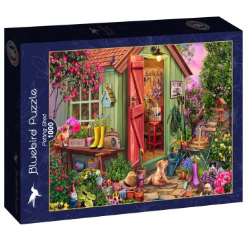 Bluebird Puzzle - Potting Shed - 1000 Stukjes 2