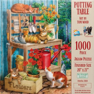 SunsOut - Potting Table - 1000 Stukjes 3