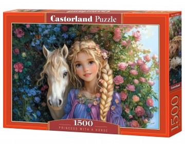Castorland - Princess With a Horse - 1500 Stukjes 2