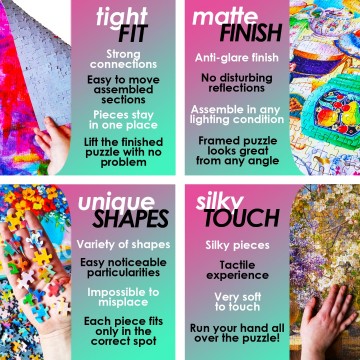 Enjoy Puzzle - Designer Patterns 5 - 1000 Stukjes 7