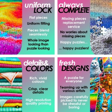 Enjoy Puzzle - Petal Serenade - 1000 Stukjes 8