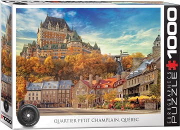 Eurographics - Quartier Petit Champlain, Québec - 1000 Stukjes 2