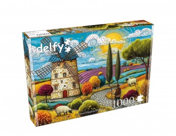 Delfy Puzzle - Quiet Shephard Walk - 1000 Stukjes 2
