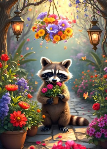Alipson Puzzle - Le Jardin Secret Du Raton Laveur - 500 Stukjes