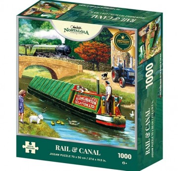 Kidicraft - Rail & Canal - 1000 Stukjes 2