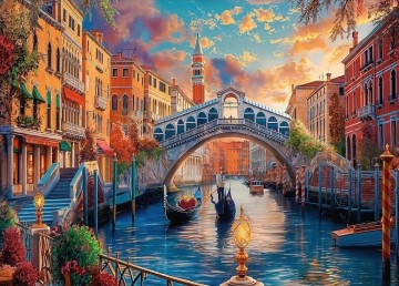 Dino - Rialto Bridge, Venice - 2000 Stukjes
