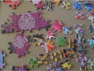 JaCaRou Puzzle - Rainbow Skull - 1000 Stukjes 6