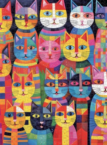 Cross & Glory - Rainbow Whiskers - 1000 Stukjes 4