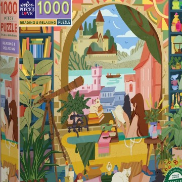 EeBoo - Reading & Relaxing - 1000 Stukjes 2