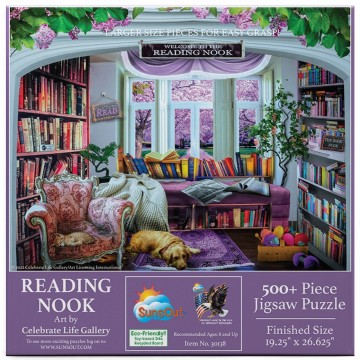 SunsOut - Reading Nook - 500 XL Stukjes 3