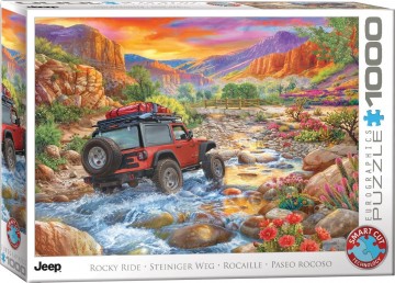 Eurographics - Jeep - Rocky Ride - 1000 Stukjes 2