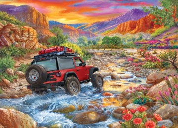Eurographics - Jeep - Rocky Ride - 1000 Stukjes