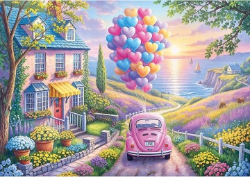 Trefl - Romantic Getaway - 1000 Stukjes