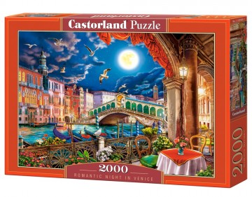 Castorland - Romantic Night in Venice - 2000 Stukjes 2