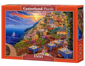 Castorland - Romantic Positano Evening - 1500 Stukjes 2