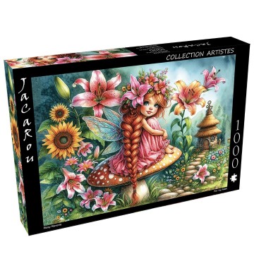 JaCaRou Puzzle - Rosy Reverie - 1000 Stukjes 2