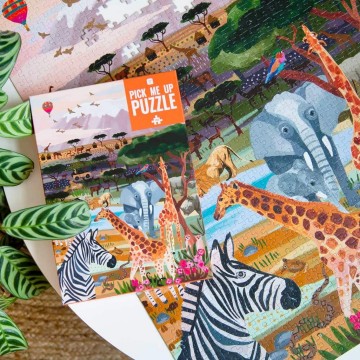 Talking Tables - Safari Puzzle - 1000 Stukjes 3