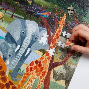 Talking Tables - Safari Puzzle - 1000 Stukjes 4