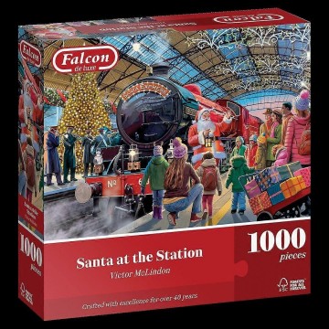 Falcon de Luxe - Santa at the Station - 1000 Stukjes 2