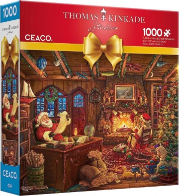 Ceaco - Santa Checking His List - 1000 Stukjes 2